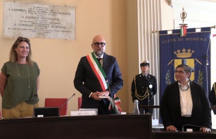 Módena, discurso de toma de posesión del alcalde Mezzetti. VIDEO