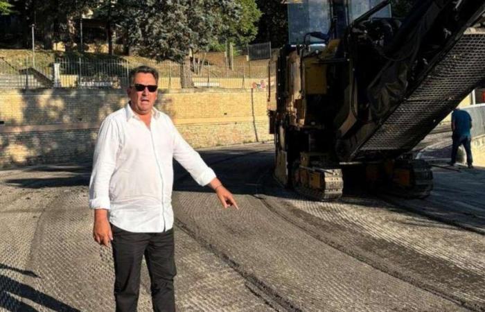 Picciano, nuevo asfalto en la carretera provincial – Pescara
