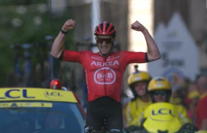 Tour de Francia, 2ª etapa: Vauquelin gana en solitario, Pogacar se pone el maillot amarillo y Vingegaard está bien