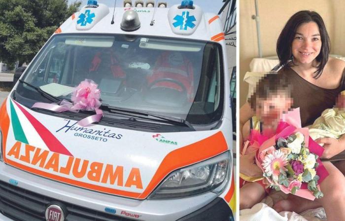 El recién nacido nació en una ambulancia a pocos metros de su casa en Grosseto Il Tirreno