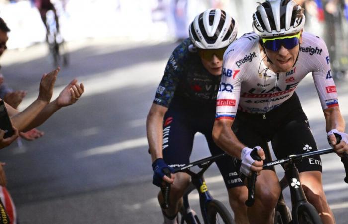El duelo del Tour de Francia está escrito, Evenepoel y Roglic sufren en la primera subida