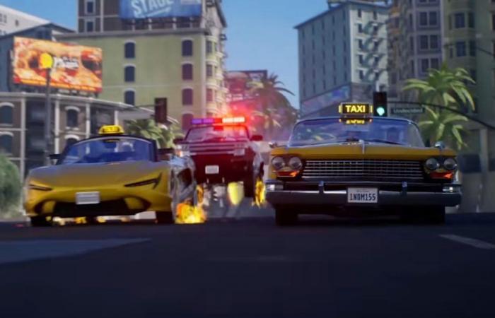 El nuevo Crazy Taxi será un juego multijugador de mundo abierto, confirma Sega en un vídeo del juego