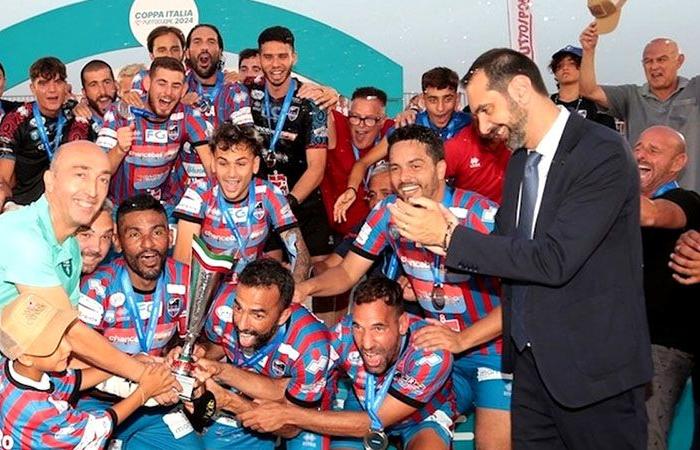 Beachsoccer, el Catania Fc gana la Copa de Italia