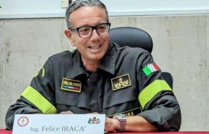Catania, cambio en la cúpula del mando provincial de los bomberos: el ingeniero Felice Iracà es el nuevo regente