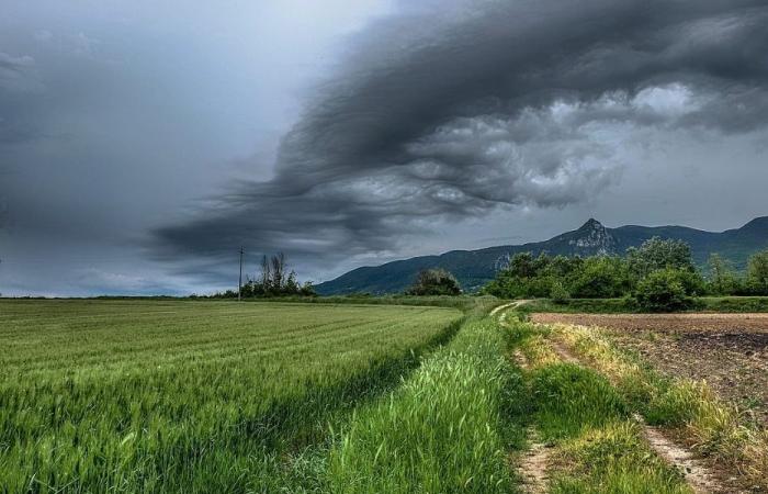 Alerta meteorológica amarilla en la provincia de Cremona por riesgo de chubascos y tormentas