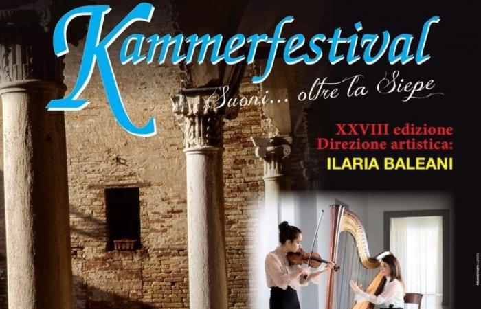 Recanati: jueves 4 de julio Kammerfestival con el dúo String Crossed