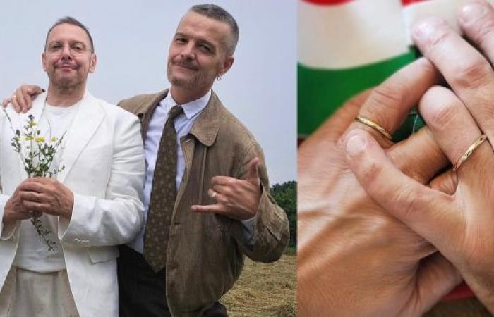 “Tonio Cartonio” se casa con su pareja Roberto Nozza