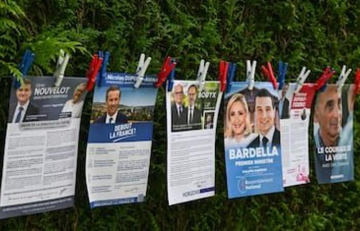 Elecciones francesas, listas y alianzas presentadas en las urnas para la segunda vuelta: 218 desistimientos