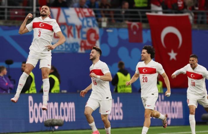 Austria-Türkiye 1-2: doblete de Demiral, el equipo de Montella en cuartos de final