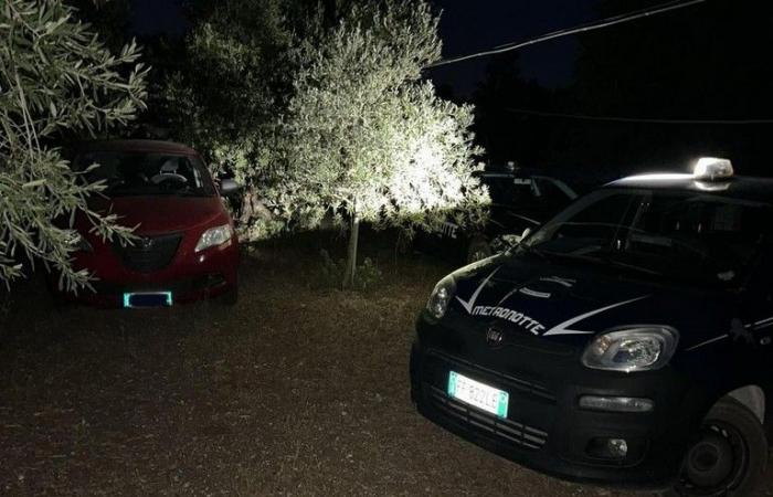 Se intentan dos robos en Ruvo di Puglia, un coche robado recuperado en Molfetta