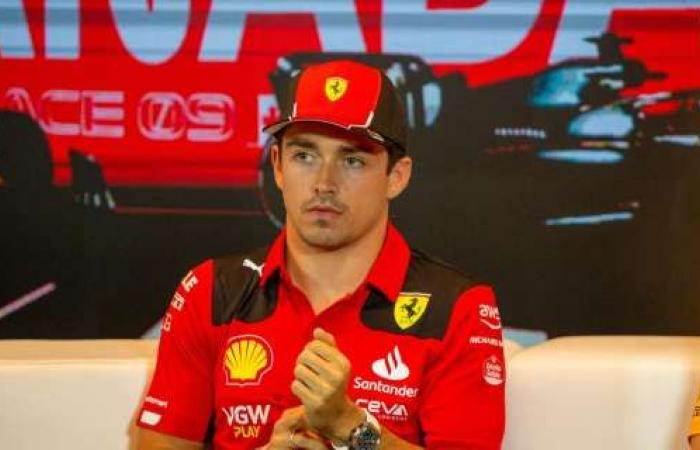 Ferrari, Leclerc sin rodeos: no ve bien Silverstone