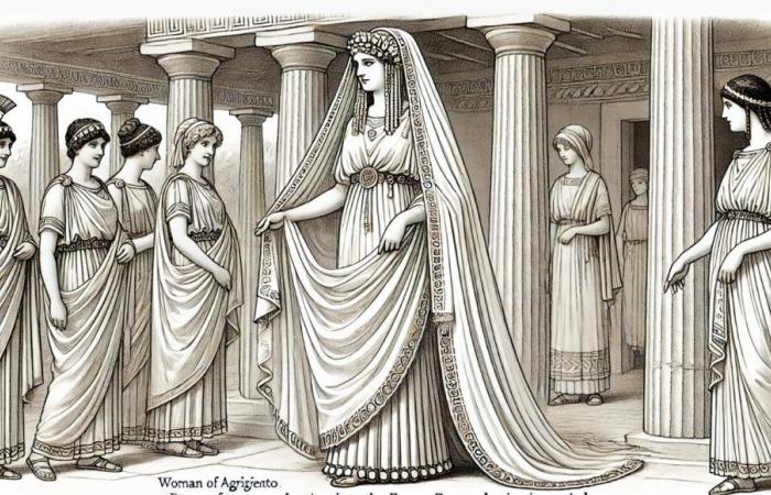 Cómo vestían las mujeres de Agrigento bajo la dominación romana