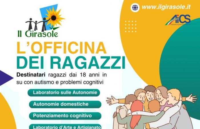 El Taller Infantil Il Girasole Foggia hace brillar el talento de niños autistas y discapacitados