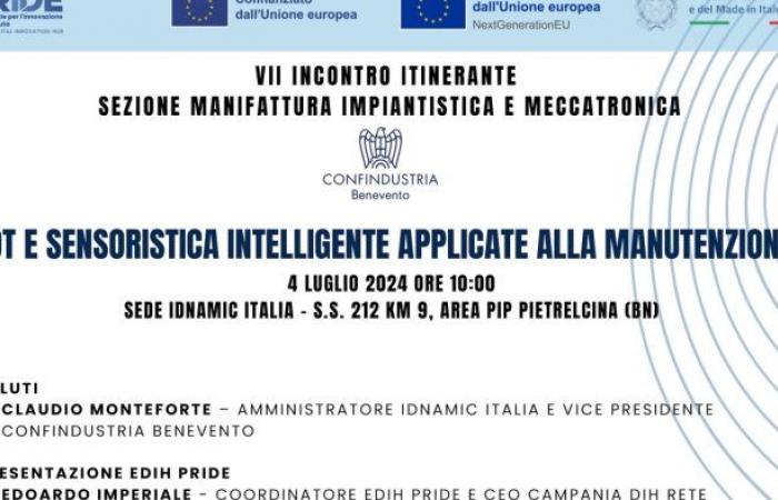 Confindustria. 7º encuentro itinerante del sector Manufacturing en Idinamic Italia