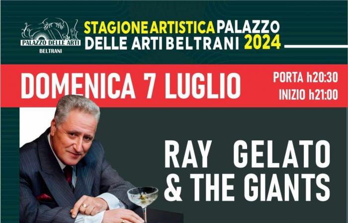 Trani, la estrella internacional Ray Gelato llega al Palazzo delle Arti Beltrani para ‘Jazz a Corte’