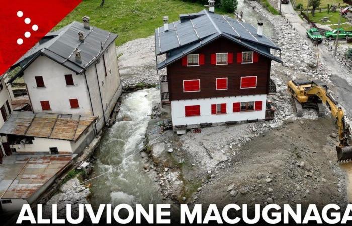 Mal tiempo en Piamonte: la gente permanece aislada, la electricidad y el gas vuelven a Macugnaga