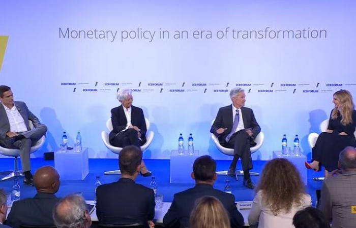 Fed y BCE, tipos e inflación. En Sintra, Powell y Lagarde siguen sin hacer el juego de los mercados