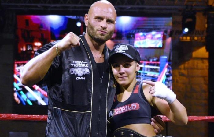 Vittoria Fusaro campeona italiana en el gran espectáculo del 7º “kickboxing en la noche”