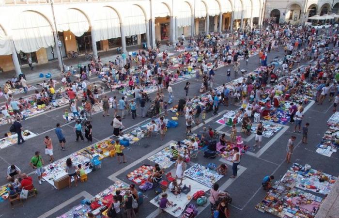 Faenza, el mercado infantil vuelve a Piazza del Popolo del 4 de julio a todos los jueves del mes