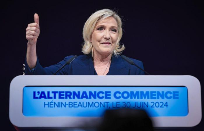 Elecciones en Francia, Marine Le Pen: «El gobierno está listo». Pero ella no será parte de esto.