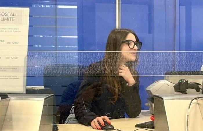 Correos, el operador de ventanilla más joven de la provincia en Monza: Angela Cozzi
