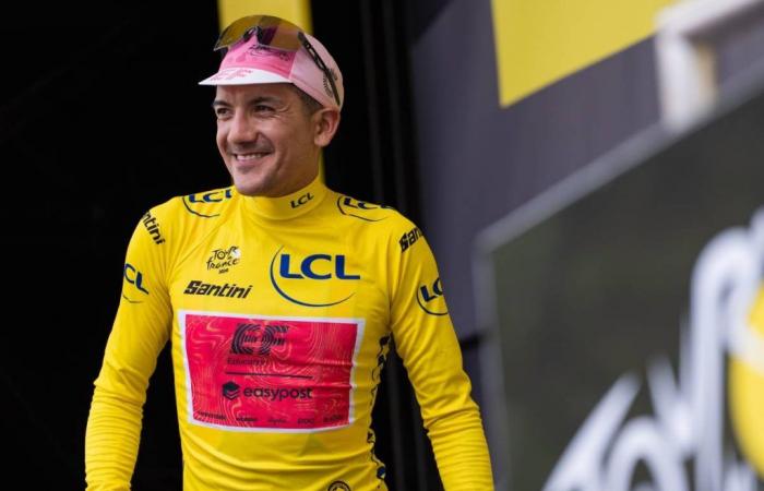 El Tour de Italia escribe un pedazo de historia. Parada en Girmay, maillot amarillo en Carapaz