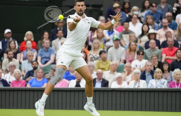 Wimbledon, Novak Djokovic se pasea en su debut ante el checo Kopriva