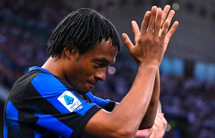 El Inter se despide de Cuadrado después de un año: la despedida es oficial