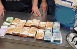 Tráfico de divisas, un millón de euros incautados en el aeropuerto de Fiumicino