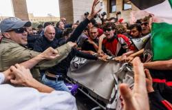 Enfrentamientos en Sapienza, el joven detenido de 29 años queda en libertad. Sentadas de estudiantes