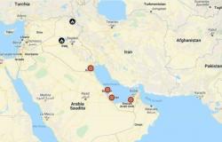 El mapa de las bases de EE.UU. y la OTAN en Oriente Medio, aquí están los posibles objetivos de Irán en caso de escalada
