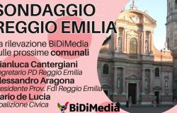 BIDIMEDIA EN VIVO – Elecciones municipales de Reggio Emilia: la encuesta BiDiMedia