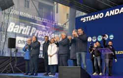 Regional Basílicata, los líderes de centroderecha se reunieron en Potenza. Tajani: «Berlusconi observa el rally desde arriba»