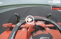 Fórmula 1 | Sainz vs Leclerc, las trayectorias comparadas en el primer sector [VIDEO]