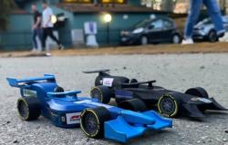 F1 en las escuelas, los coches en miniatura de Respighi en el podio en Fiorano: dos equipos en la final