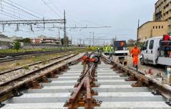 RFI, obra terminada: la línea de Pescara vuelve a estar operativa