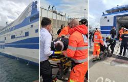 Barco contra el muelle del puerto de Nápoles. Derrapado por una ráfaga de viento: 29 heridos, incluidos soldados del G7