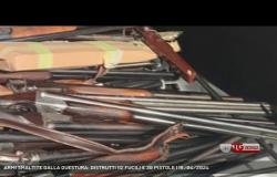 VICENZA | ARMAS DESECHADAS POR LA JEFE DE POLICÍA: 112 RIFLES Y 30 ARMAS DESTRUIDAS – RED VENECIANA