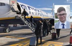 Joven de Filogaso murió en el vuelo Turín-Lamezia, la Fiscalía abre una investigación y ordena una autopsia