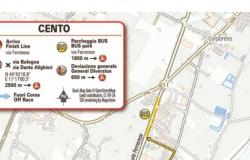 Giro de Italia, llegada a Cento prevista para las 17.00 horas