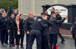 El funeral del oficial de policía de Syracuse asesinado, Michael Jensen, planeado hoy en Roma