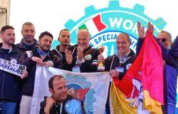 Vespa Club Termini oro en la categoría turista en el Rally Mundial de Pontedera
