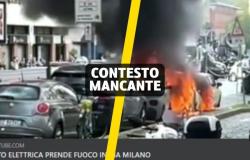 El incendio de Via San Marco en Milán no fue provocado por un coche eléctrico