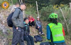 Se salvan seis jóvenes varados en Caccamo durante una excursión a la montaña – BlogSicilia