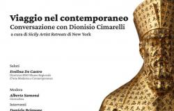 El escultor Cimarelli en Sicilia: encuentro en el Museo Riso sul Contemporaneo