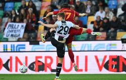La Roma gana el mini tiempo de descuento ante el Udinese: Cristante lo decide al final