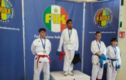 Viterbo – Copa de Italia de Karate Fik, en la Escuela Keikenkai: 6 oros, 8 platas y 7 bronces