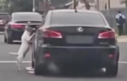 El desgarrador vídeo y el final feliz del perro persiguiendo el coche de quien lo abandonaba en la calle