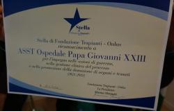 La Estrella de la Fundación Transplante fue otorgada al ASST Papa Giovanni XXIIl