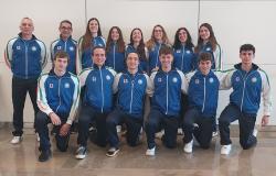 La delegación italiana lista para el Campeonato Mundial Universitario FISU de Natación con Aletas 2024